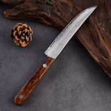 Couteau de Table en Acier Damas