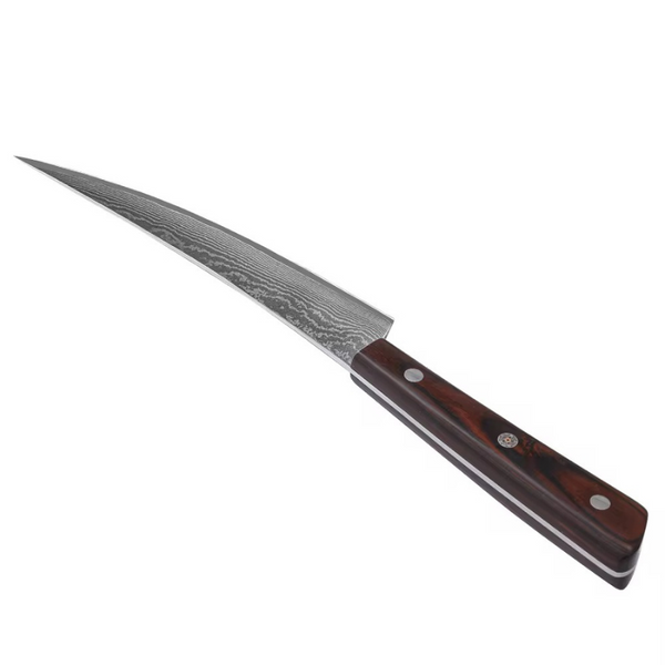 Couteau de Table en Acier Damas