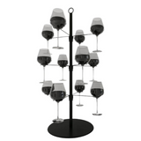 Présentoir d'arbre de verres à vin