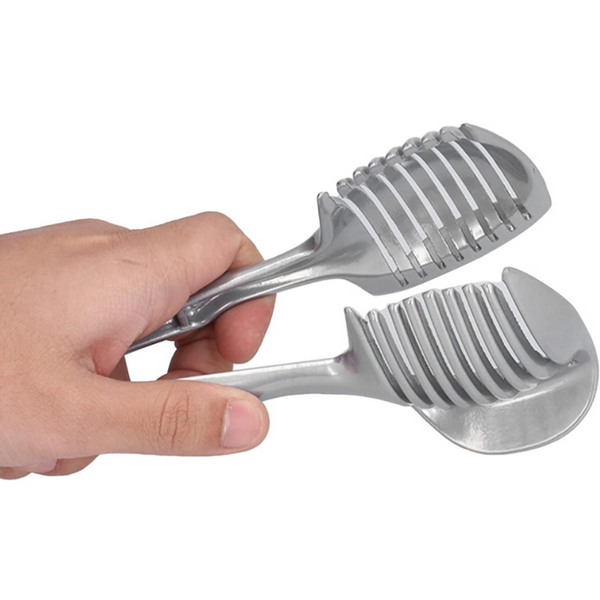 Pince trancheuse d'aliment en acier inoxydable