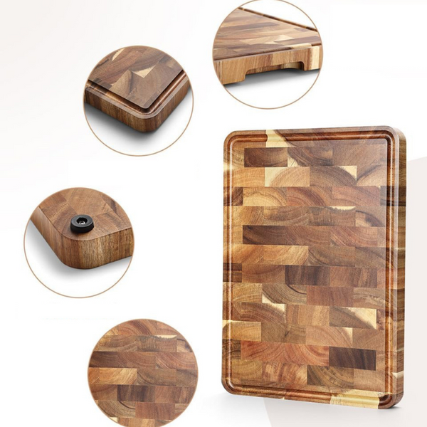 planche à découper en bois d'acacia