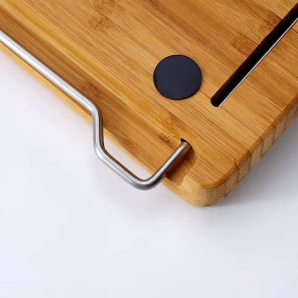 Planches à découper en bambou extensibles