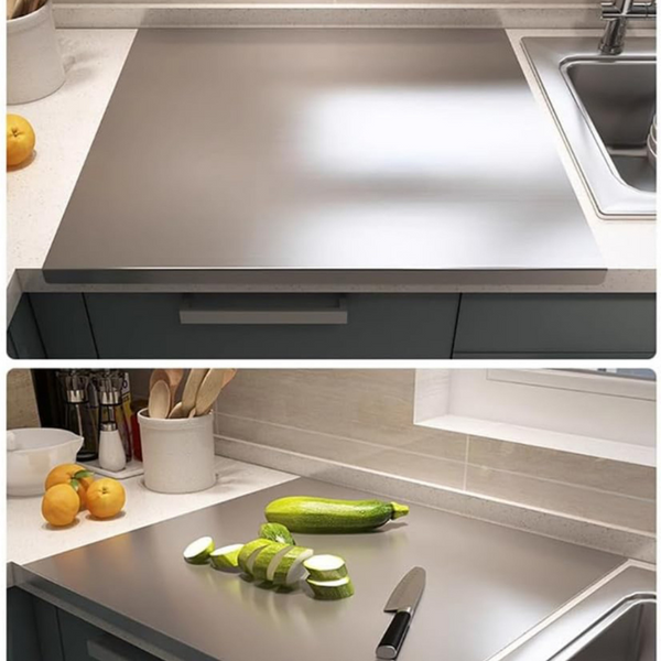 Planche à découper en acier inoxydable