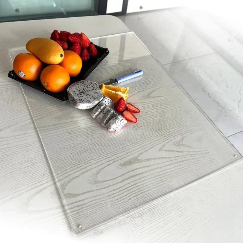 Planche à découper en verre