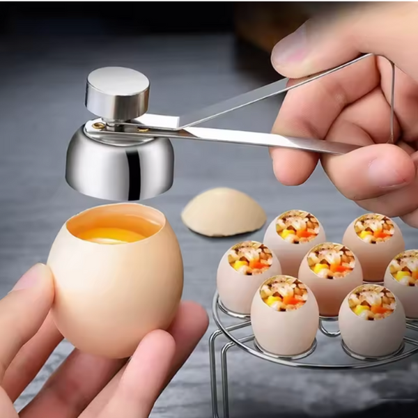 Coupe-œufs en acier inoxydable