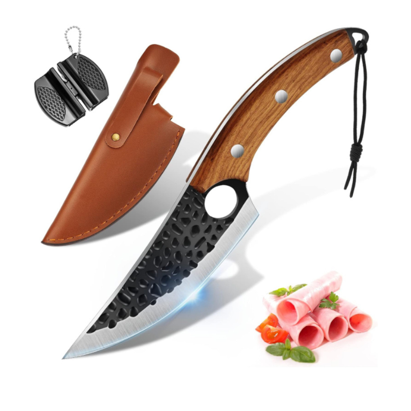 Couteau de cuisine forgé à la main