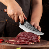 Couteau de cuisine forgé à la main