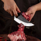 Couteau de cuisine forgé à la main