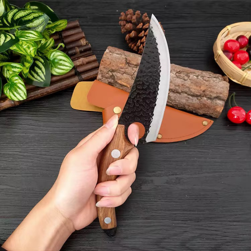 Couteau de cuisine forgé à la main