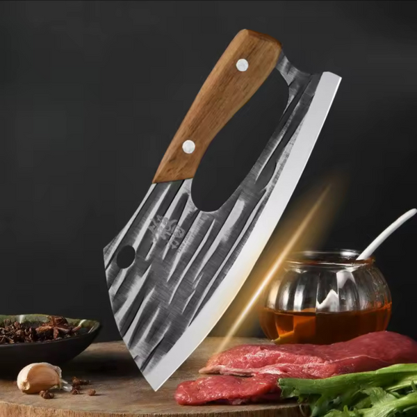 Couteau de cuisine forgé a la roche